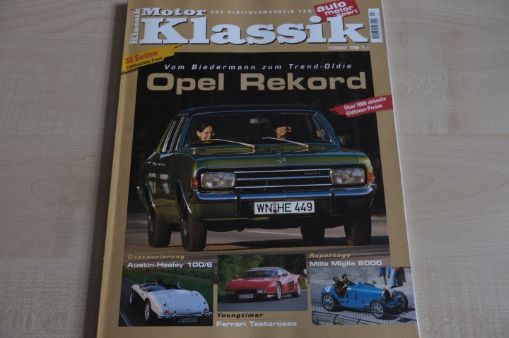 Motor Klassik 07/2000